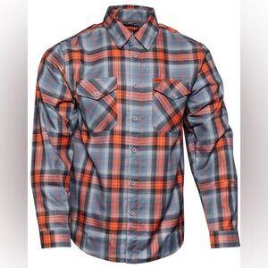 New DIXXON The Inferno Flannel Mens BNIB